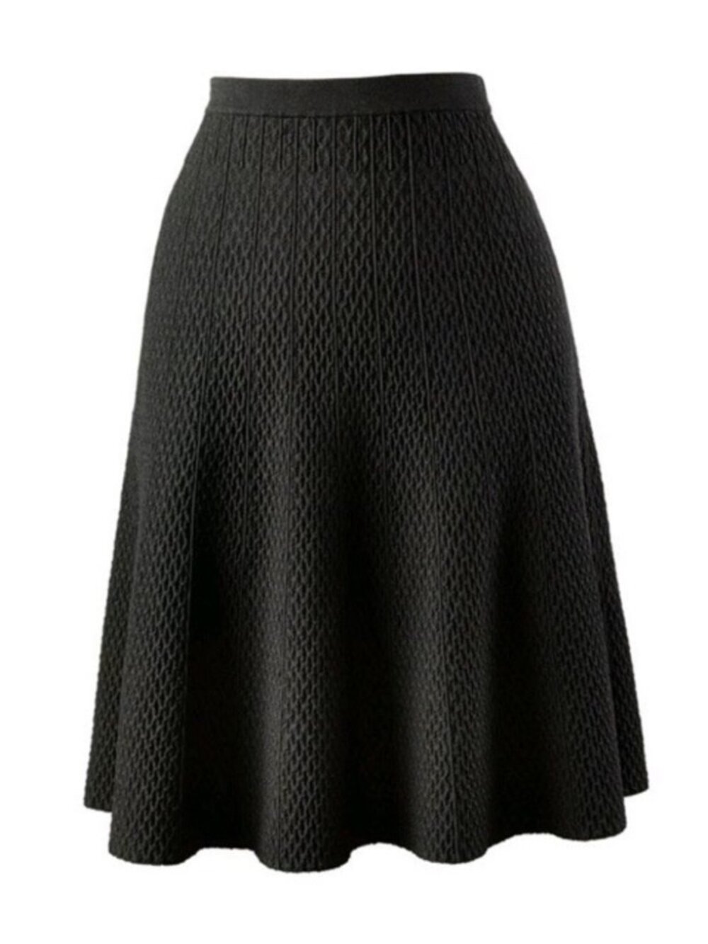 CABI AMELIE TEXTURED A-LINE SKIRT - Picture 1 of 8